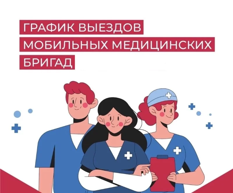 График выезда мобильной бригады на ФАПы