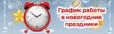 Режим работы в выходные и праздничные дни с 29.12.2024 по 08.01.2025